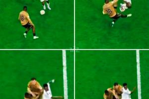 世预赛投注-巴西双星交相辉映⭐️维尼修斯&amp;安东尼3天内先后使出彩虹过人